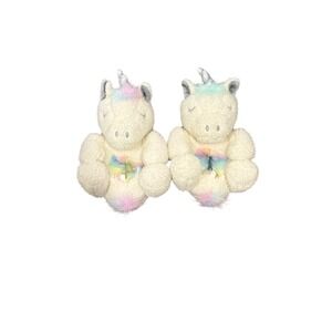 Baby Gap toddler Unicorn Pastel Vibes Slippers Plush Kid Core  Cozy Size XL